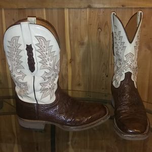 Lucchese 1883 full quill ostrich